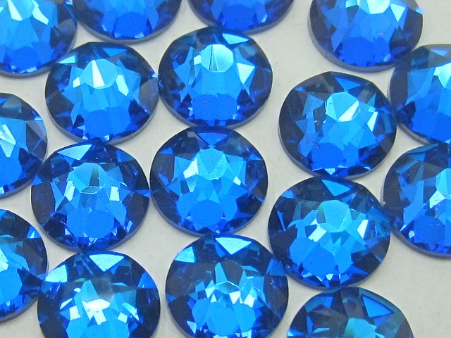 1 Gross 6ss BERMUDA BLUE HOTFIX European Rhinestones